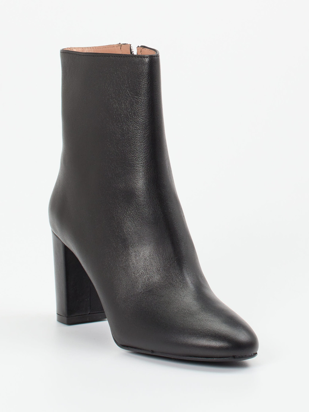 Konstantin Starke – Ankle Boots aus Lammleder schwarz