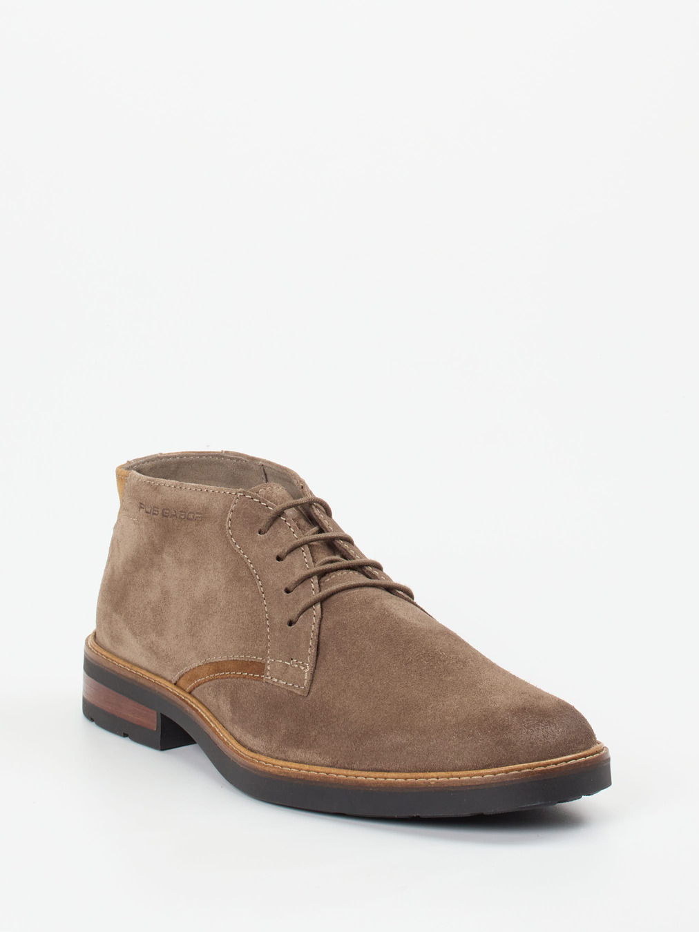 Pius Gabor – Desert Boots aus Veloursleder taupe
