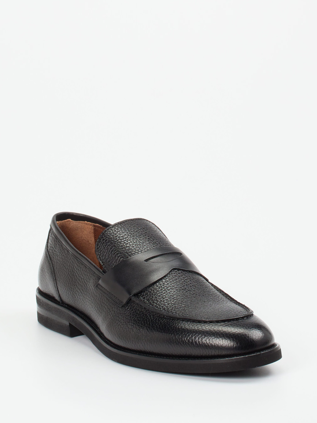Ralph Harrison – Penny Loafer aus Kalbleder schwarz
