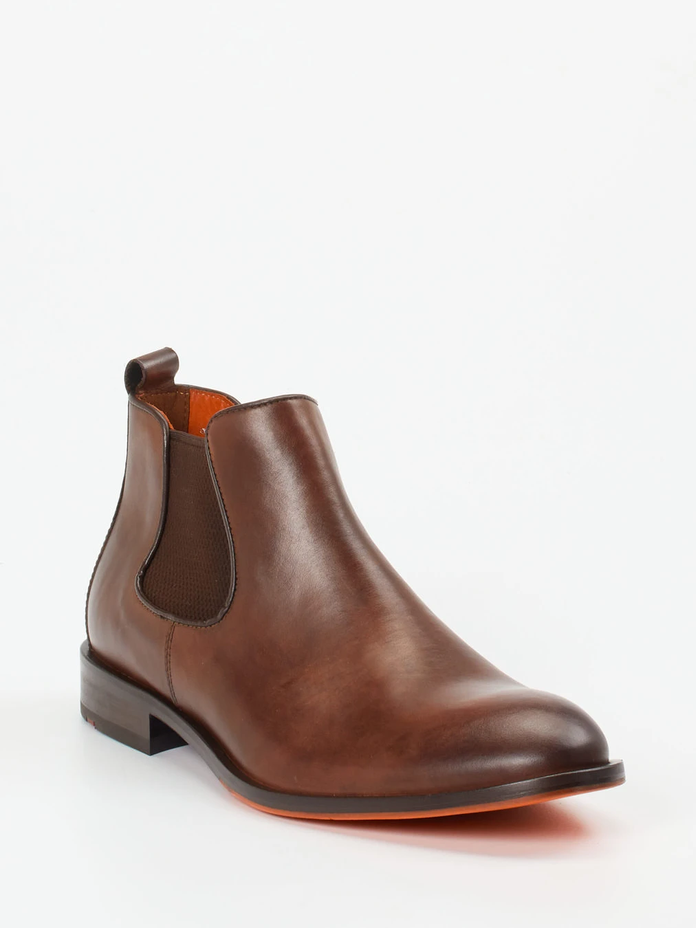 Lloyd – Chelsea Boots aus Kalbleder mittelbraun