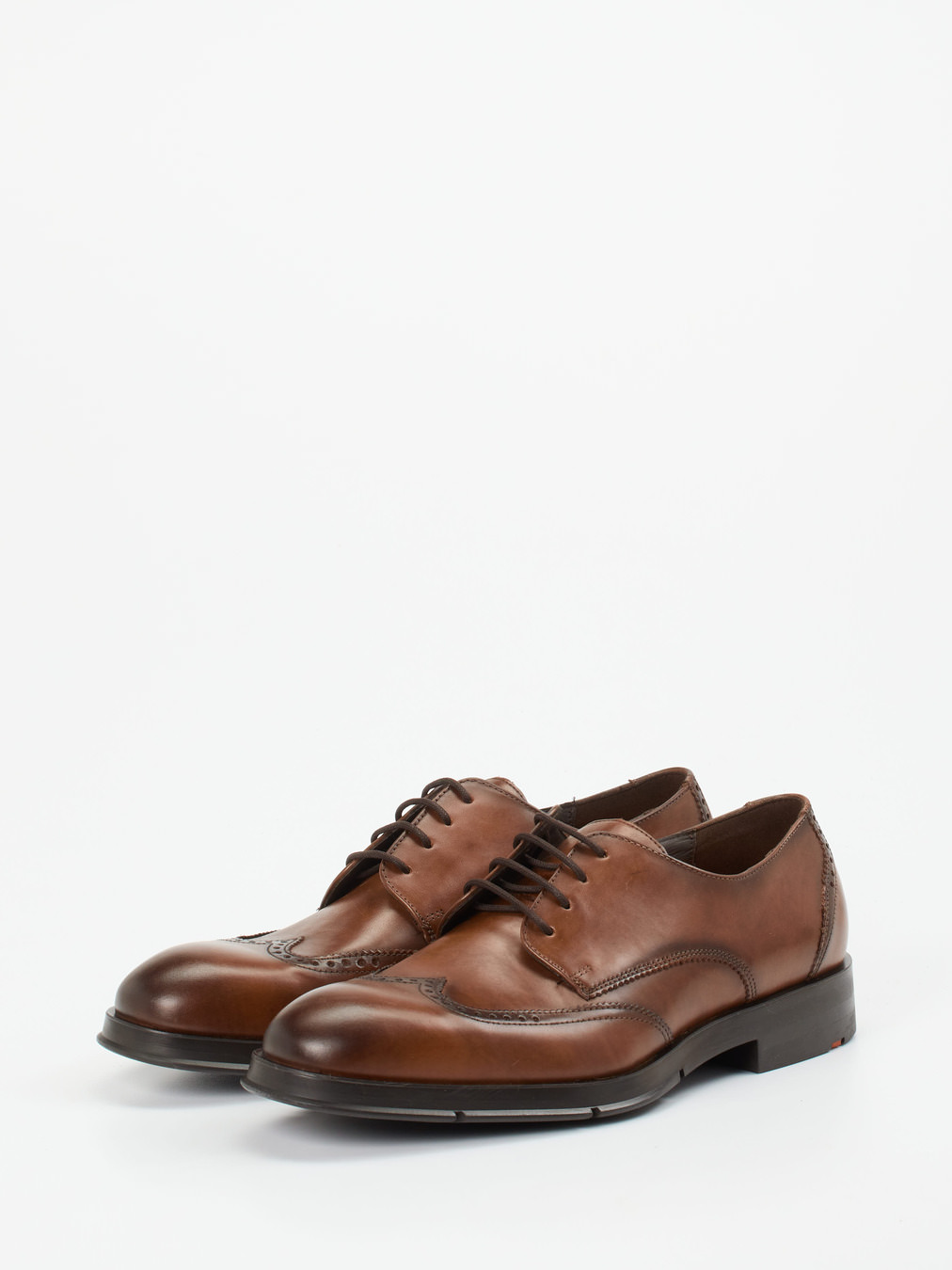 Lloyd – Derby Brogues aus Kalbleder braun