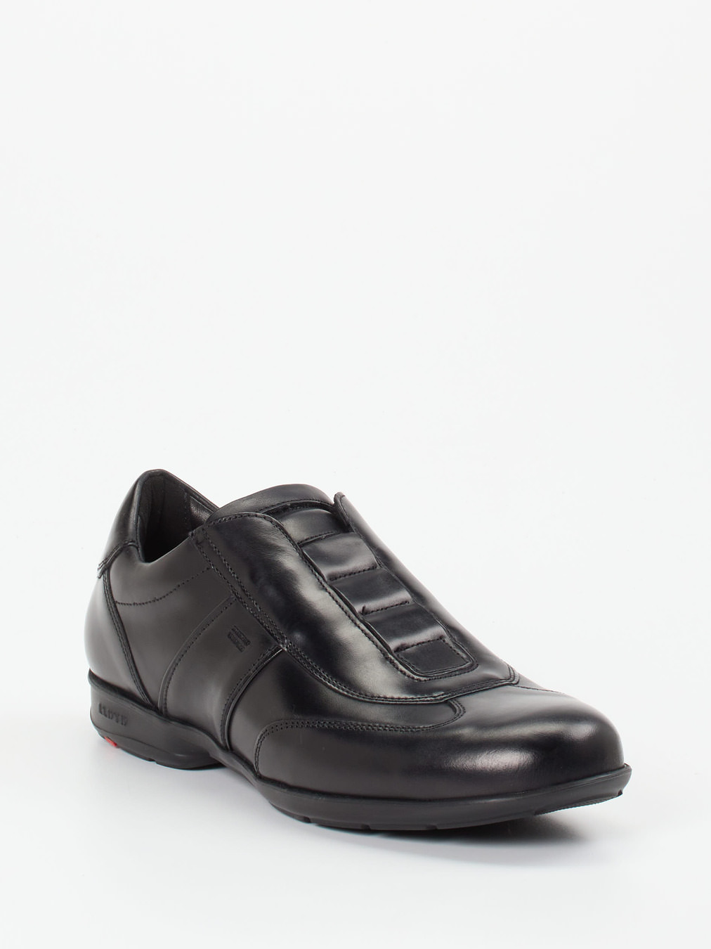 Lloyd – Slip-On Sneaker aus Kalbleder Schwarz