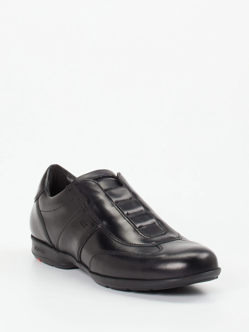 Lloyd – Slip-On Sneaker aus Kalbleder Schwarz