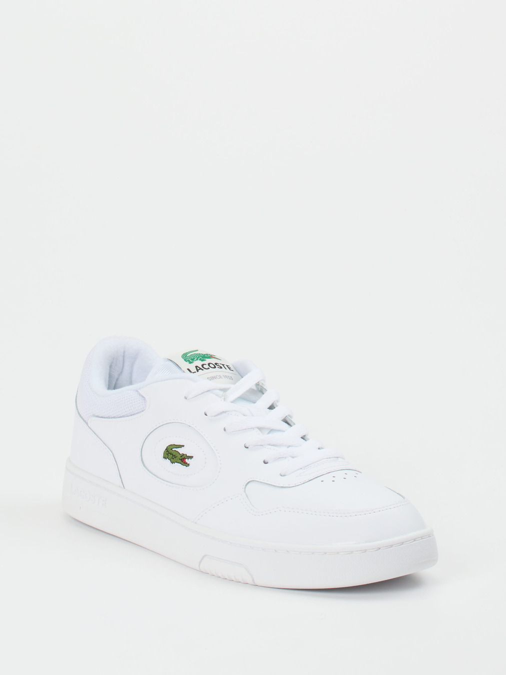 Lacoste – Sneaker aus Leder in Weiß