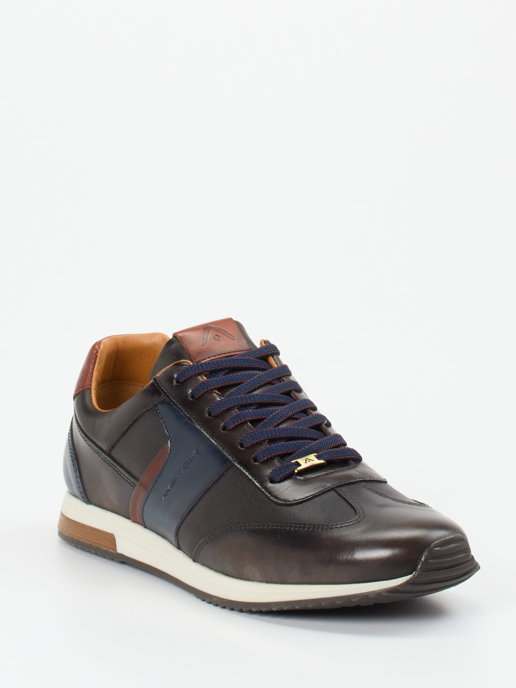 Ambitious – Sneaker aus Kalbleder in Dunkelbraun