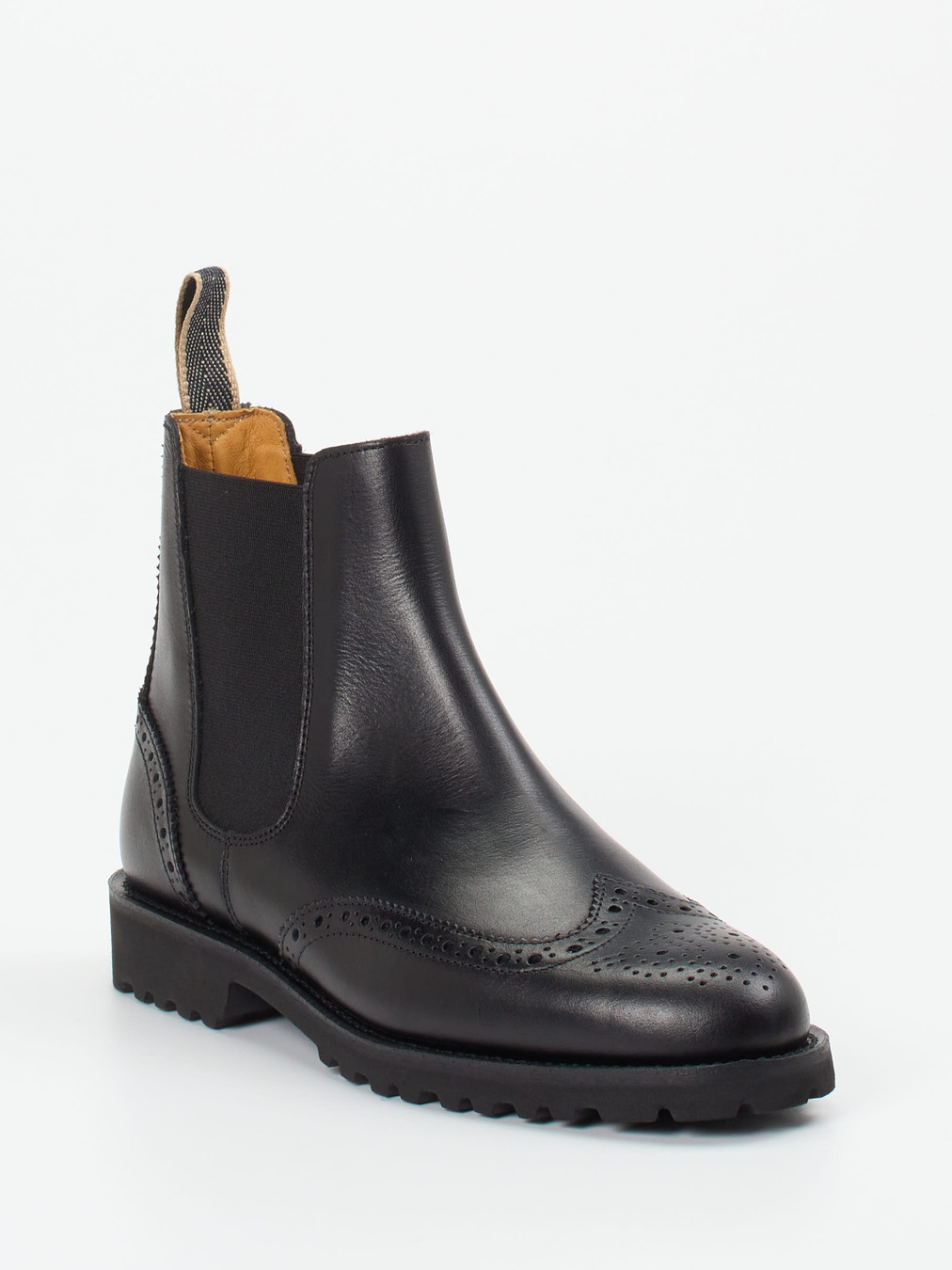 Ludwig Reiter – Chelsea Boots aus Kalbleder Schwarz