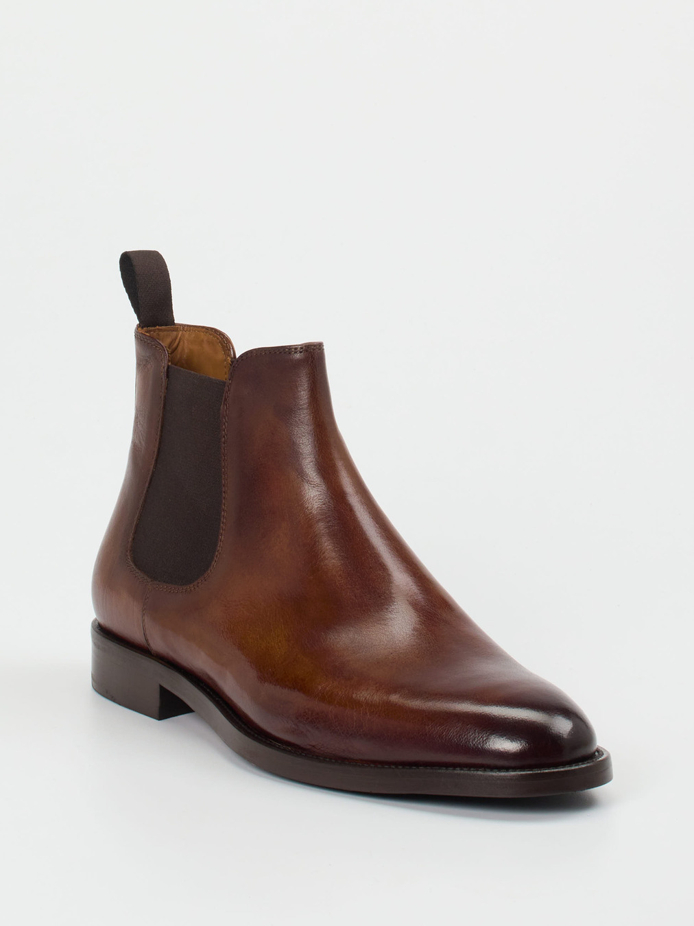 Konstantin Starke – Chelsea Boots aus Büffelleder braun