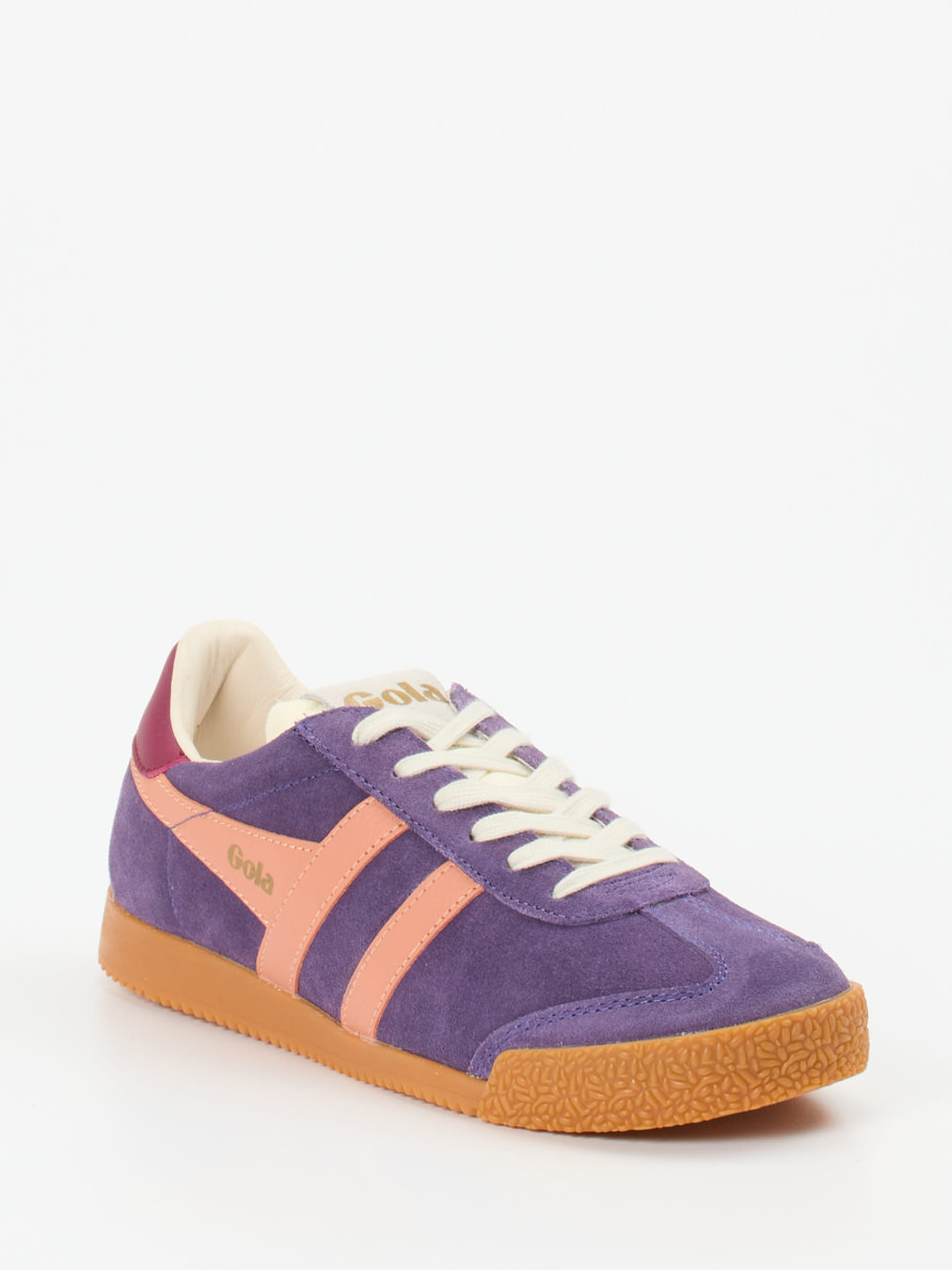 Gola – Retro-Sneaker aus Veloursleder Violett
