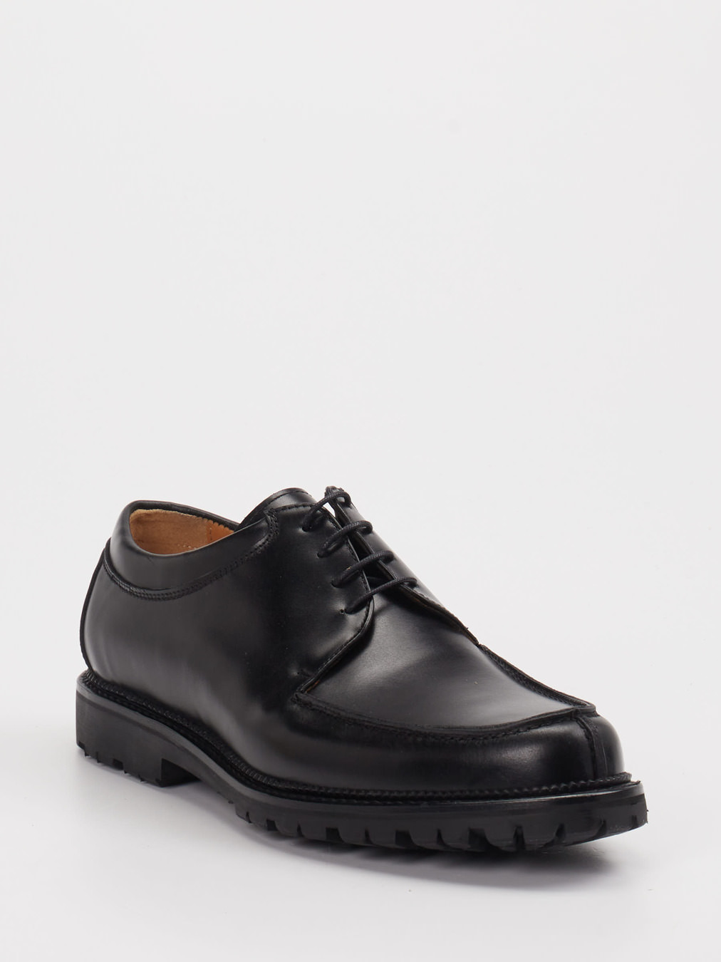 Ralph Harrison Edition – Derby aus Kalbleder Schwarz