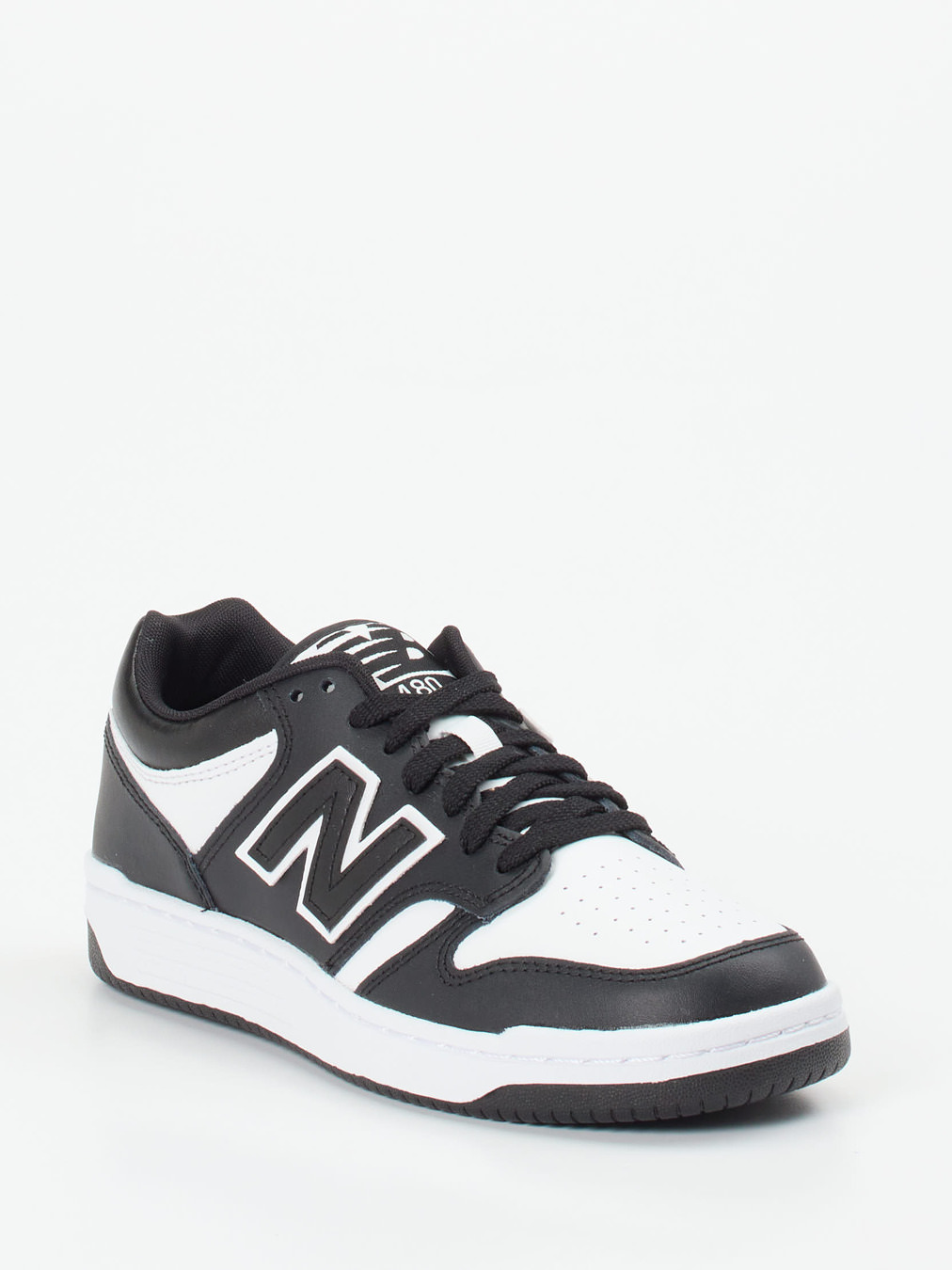 New Balance – Sneaker aus Textil in Schwarz-Weiß