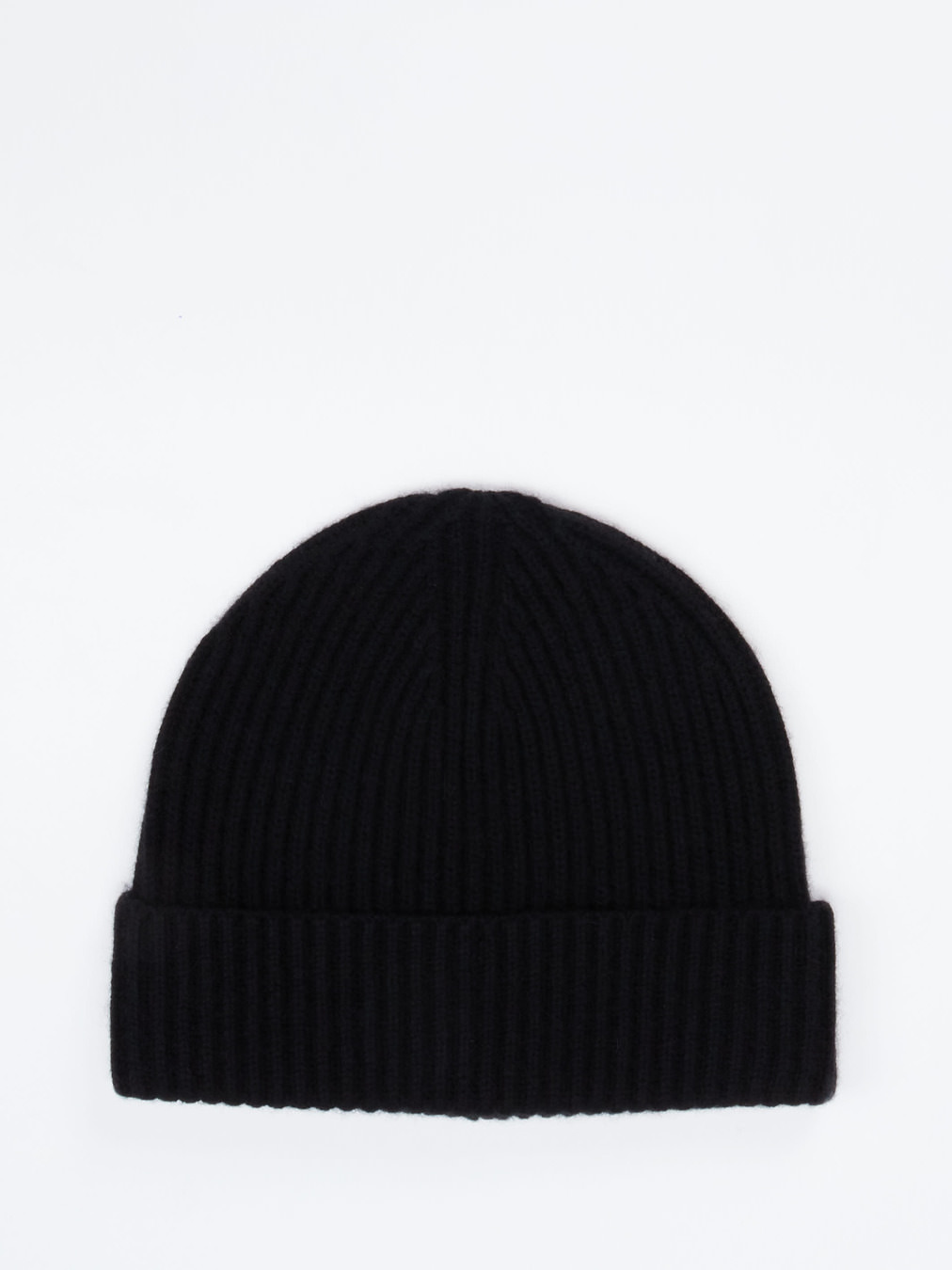 FLONA – Beanie aus Kaschmir Schwarz