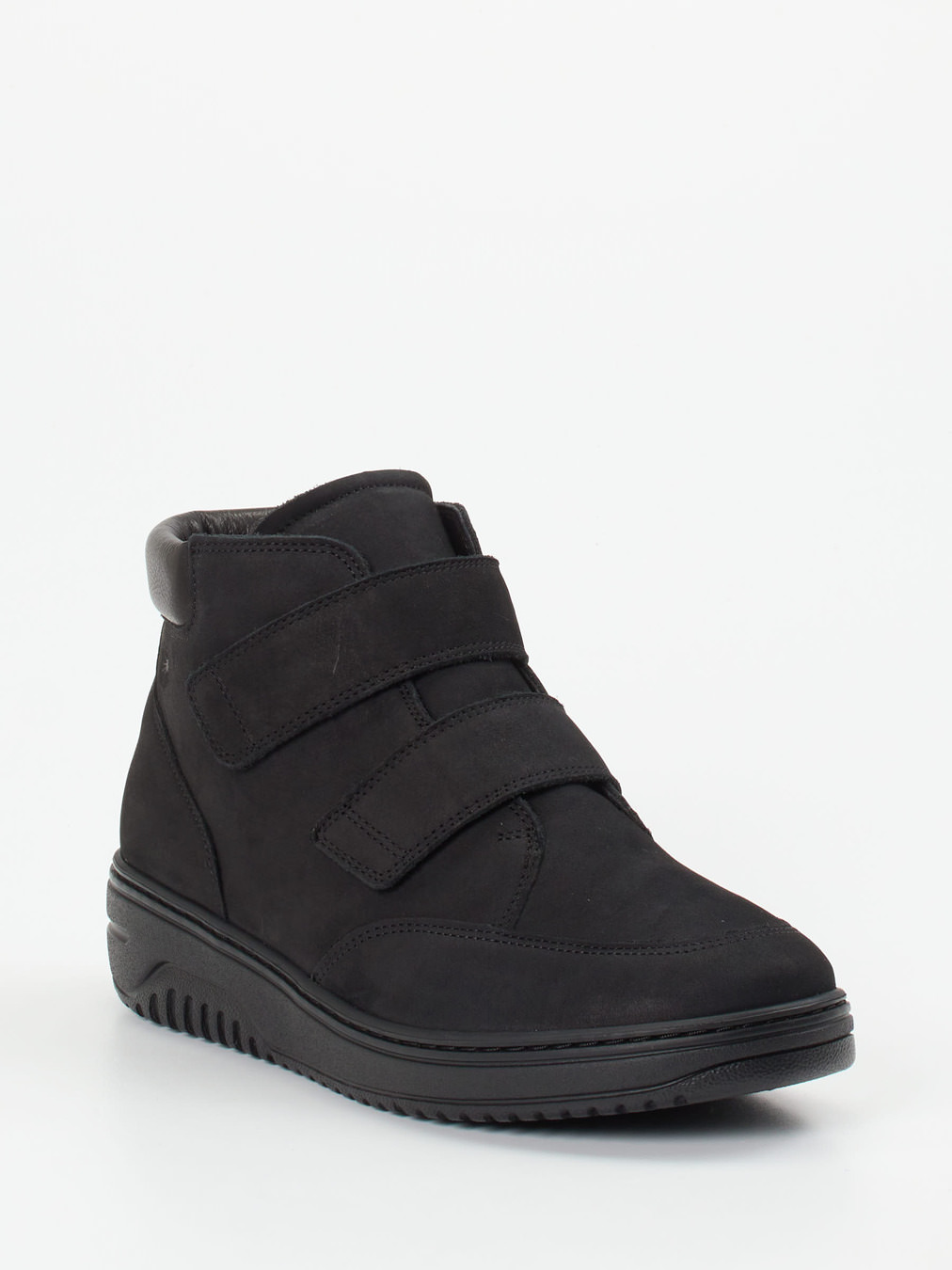 Hartjes – Stiefelette aus Nubukleder schwarz