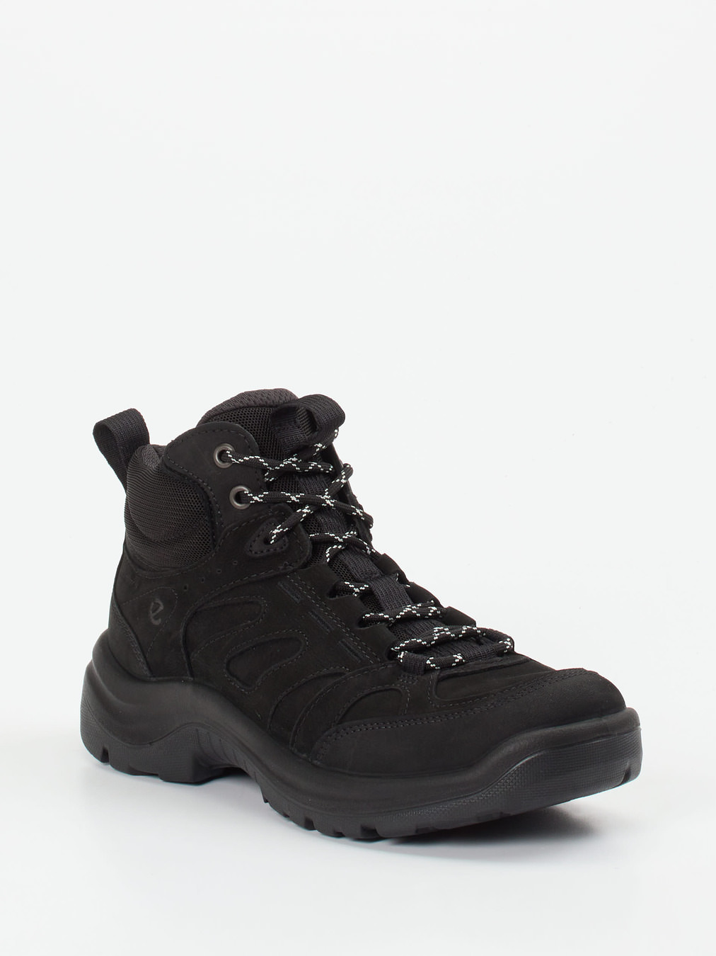 Ecco – Wanderschuh aus Nubukleder schwarz