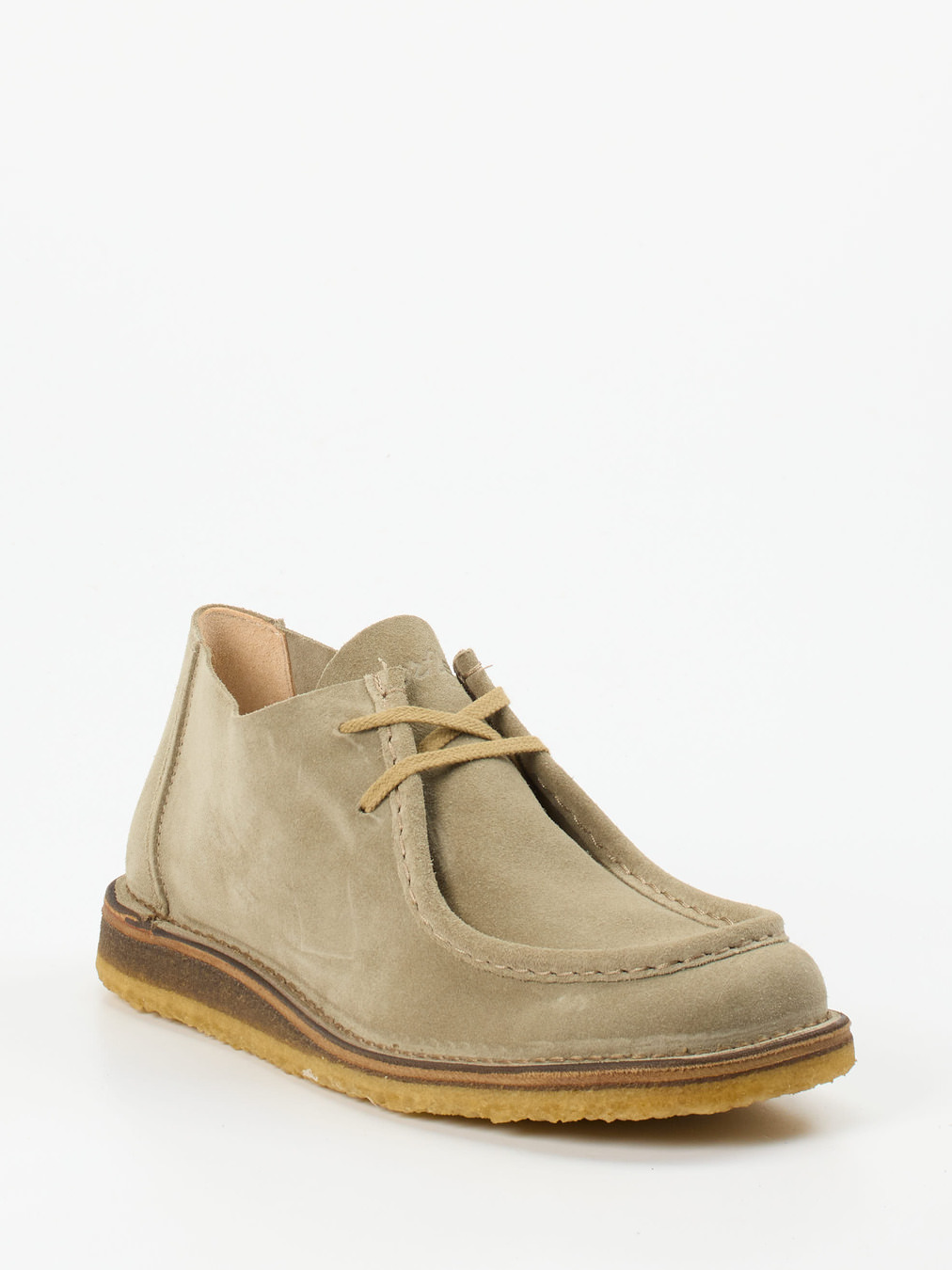 Astorflex – Desert Boots aus Veloursleder grün