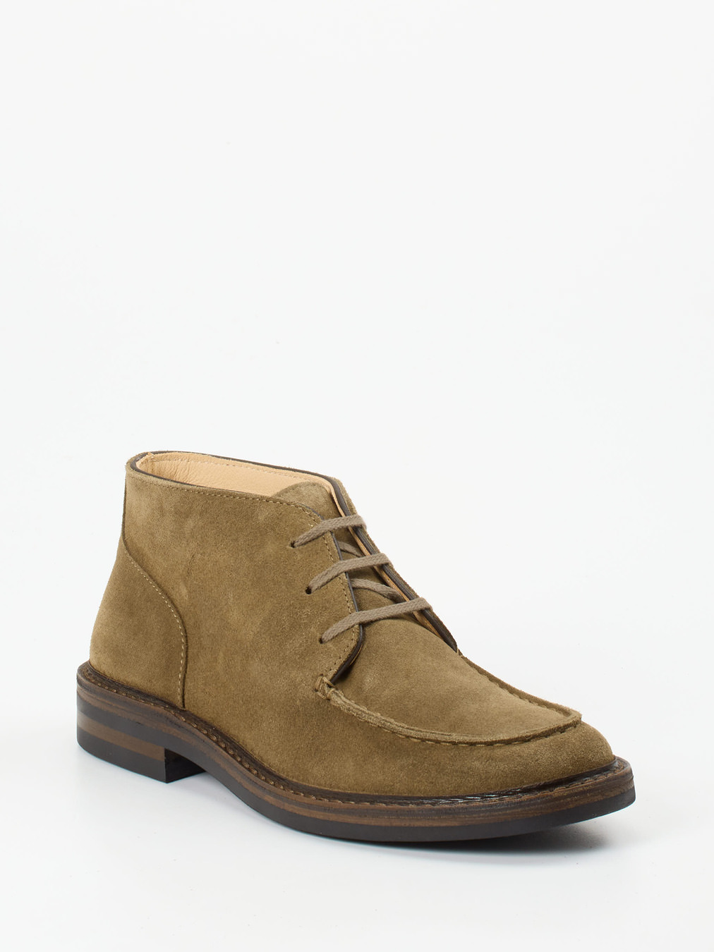 Astorflex – Desert Boots aus Veloursleder sandbraun