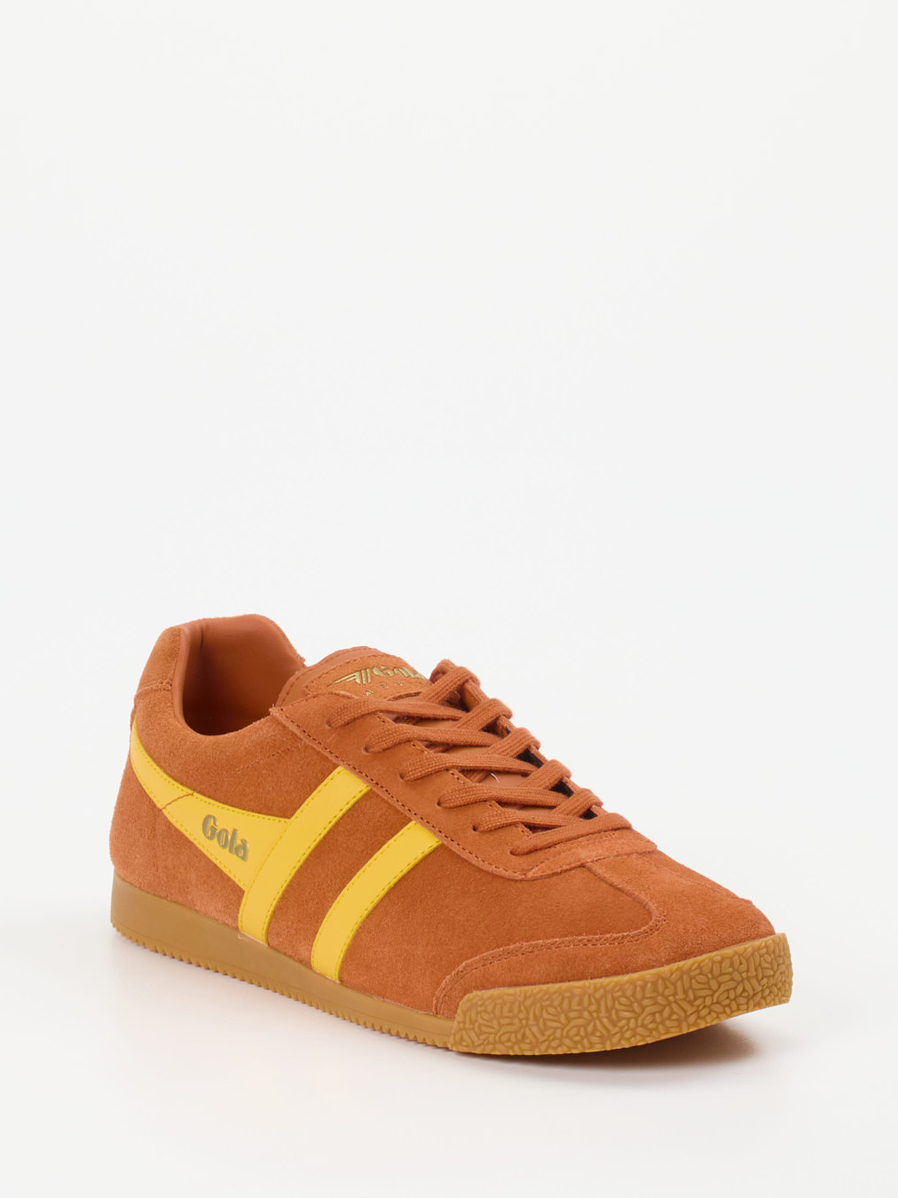 Gola – Retro-Sneaker aus Veloursleder Terrakotta
