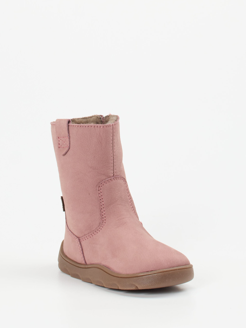 Froddo – Winterstiefel aus Nubukleder in Rosa