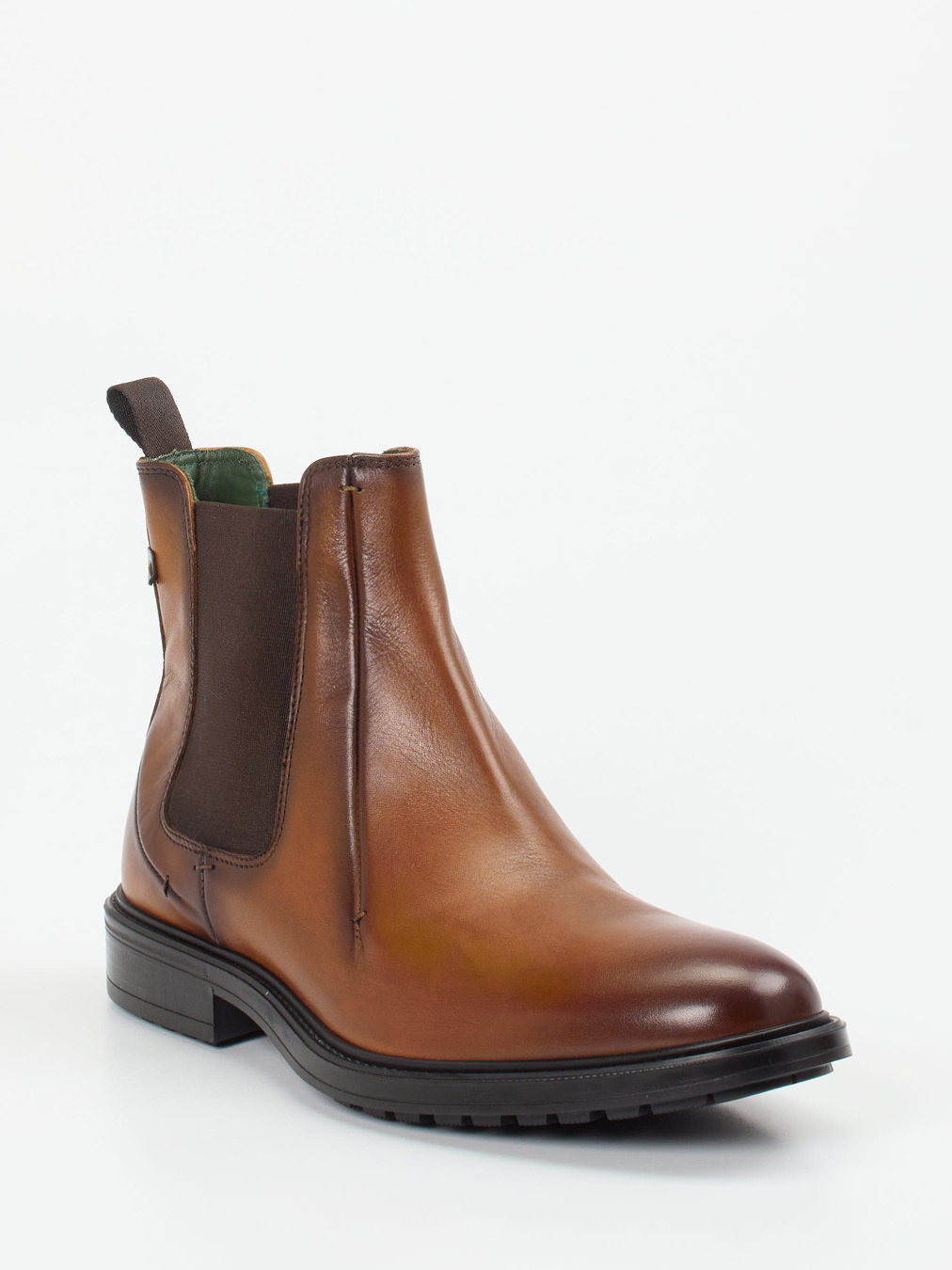 Galizio Torresi – Chelsea Boots aus Kalbleder Braun