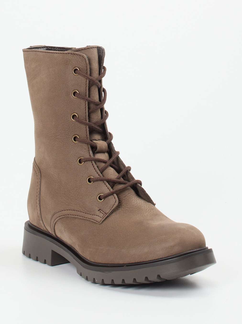 Ralph Harrison – Schnürboots aus Nubukleder Braun