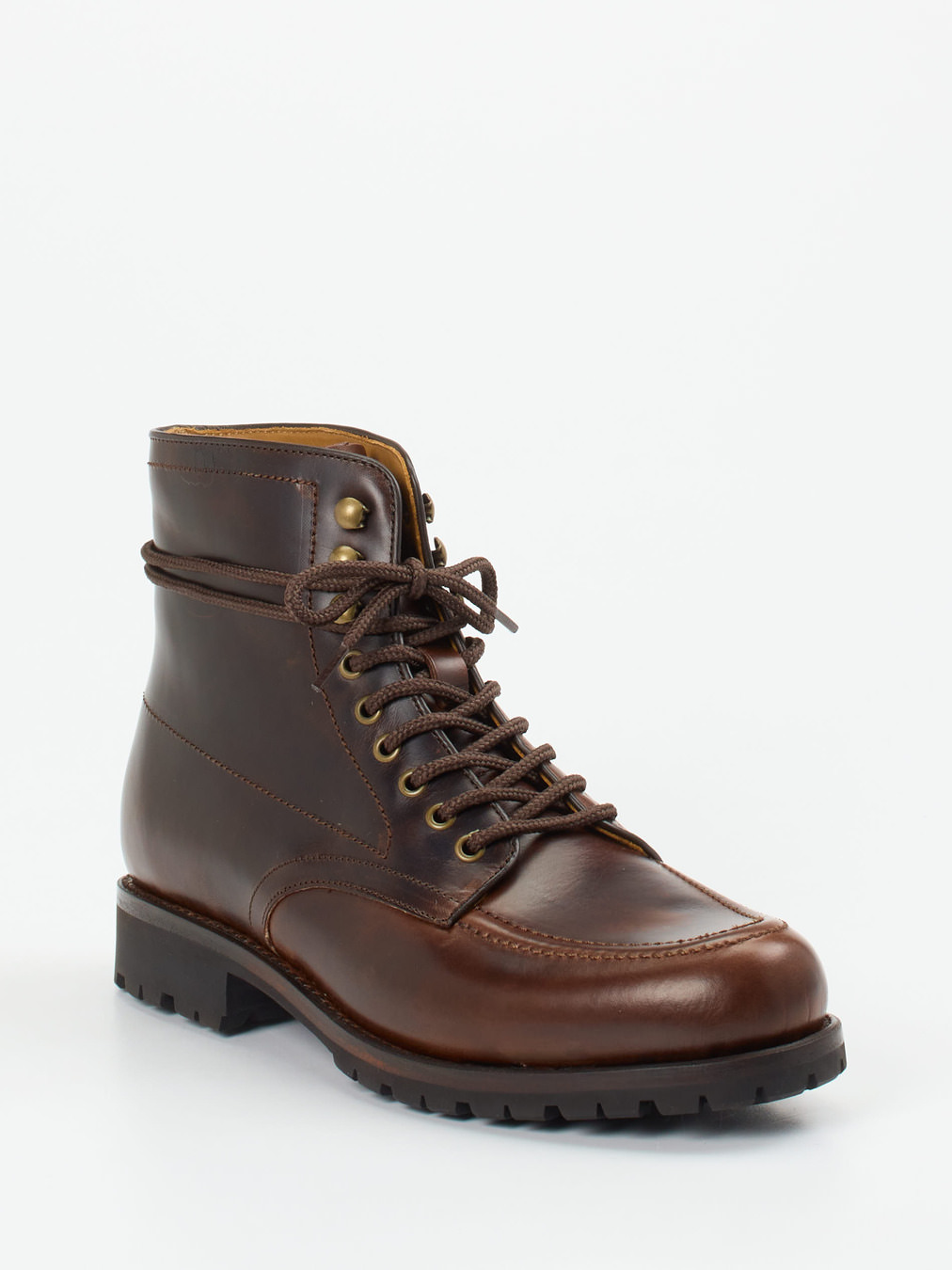 Quarvif – Heritage-Boots aus Kalbleder dunkelbraun