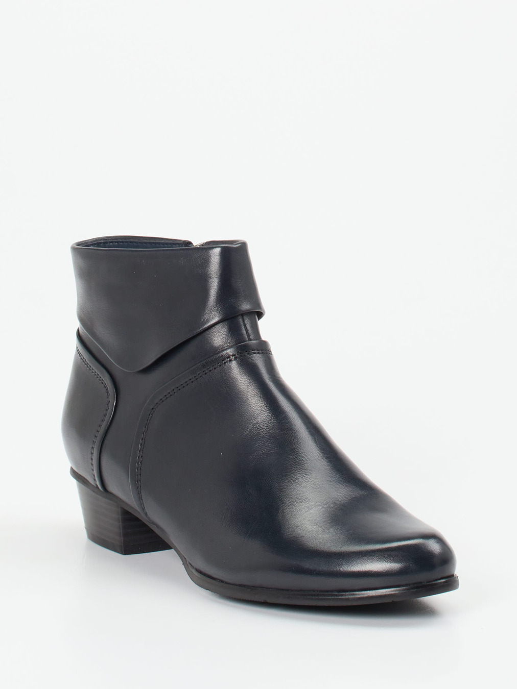 Ralph Harrison – Ankle Boots aus Lammleder dunkelblau