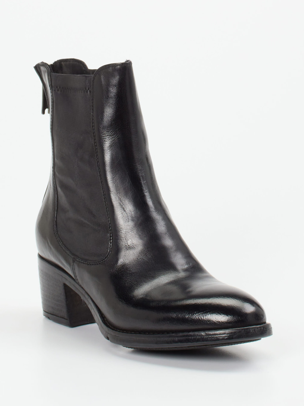 Lemargo – Chelsea-Stiefelette aus Büffelleder Schwarz