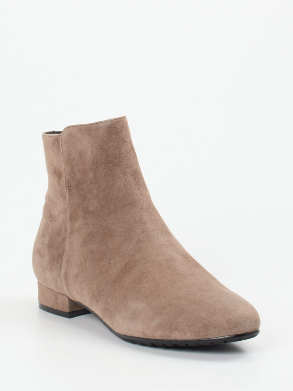 Di Lauro – Stiefeletten aus Veloursleder taupe
