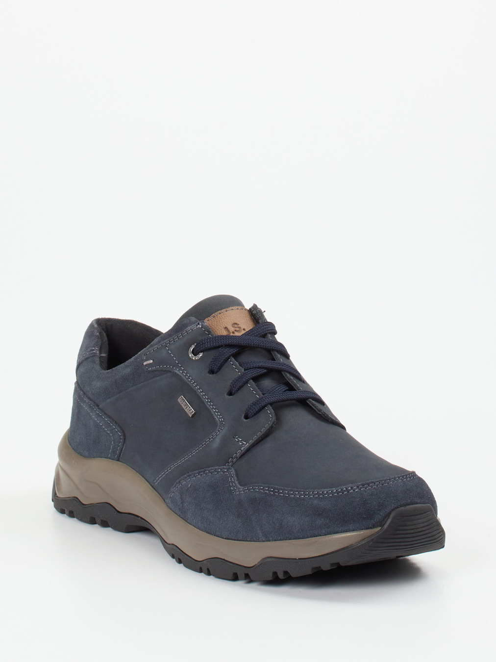 Josef Seibel – Outdoor-Schnürschuhe aus Nubukleder Blau