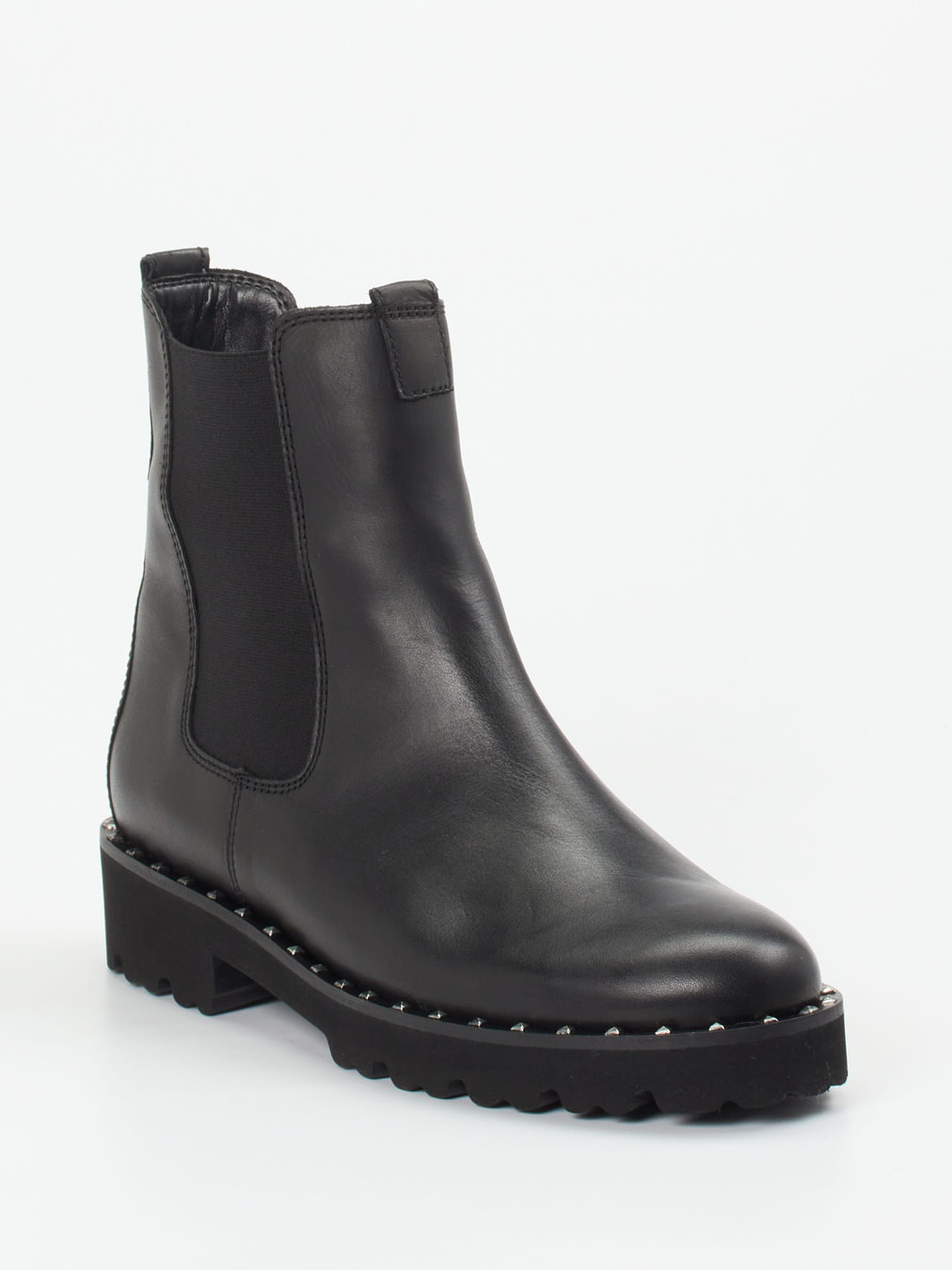 Gabor – Chelsea Boots aus Kalbleder Schwarz