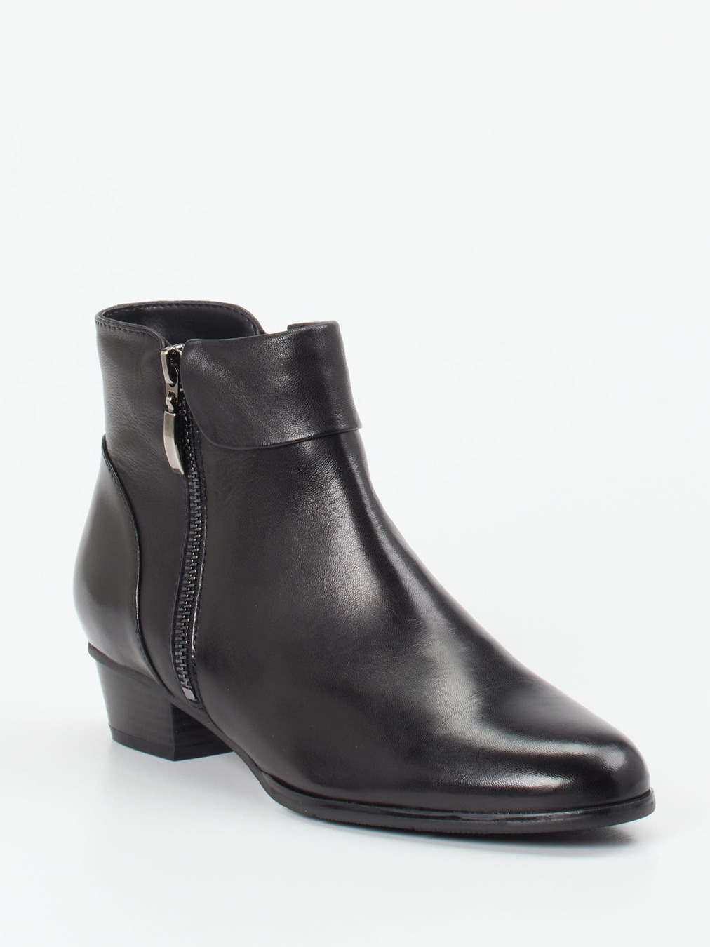 Ralph Harrison – Stiefeletten aus Lammleder Schwarz