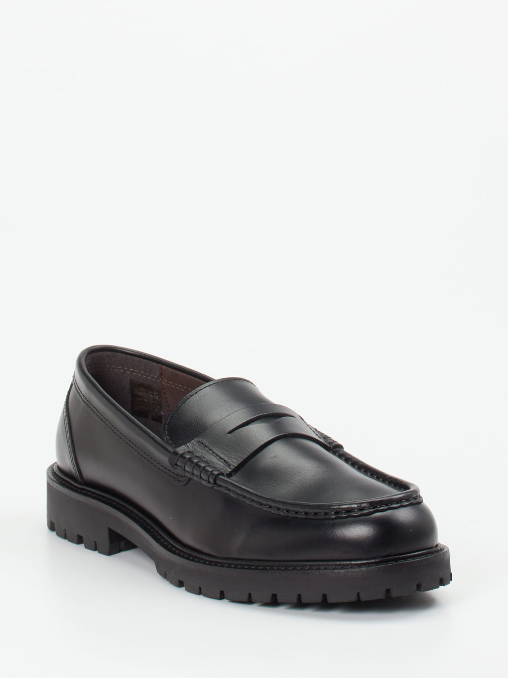 Konstantin Starke – Loafer aus Kalbleder schwarz
