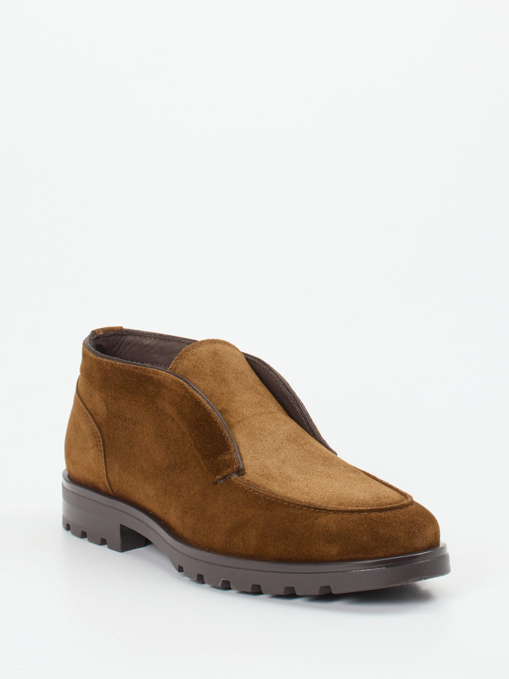 Konstantin Starke – Loafer aus Veloursleder Braun