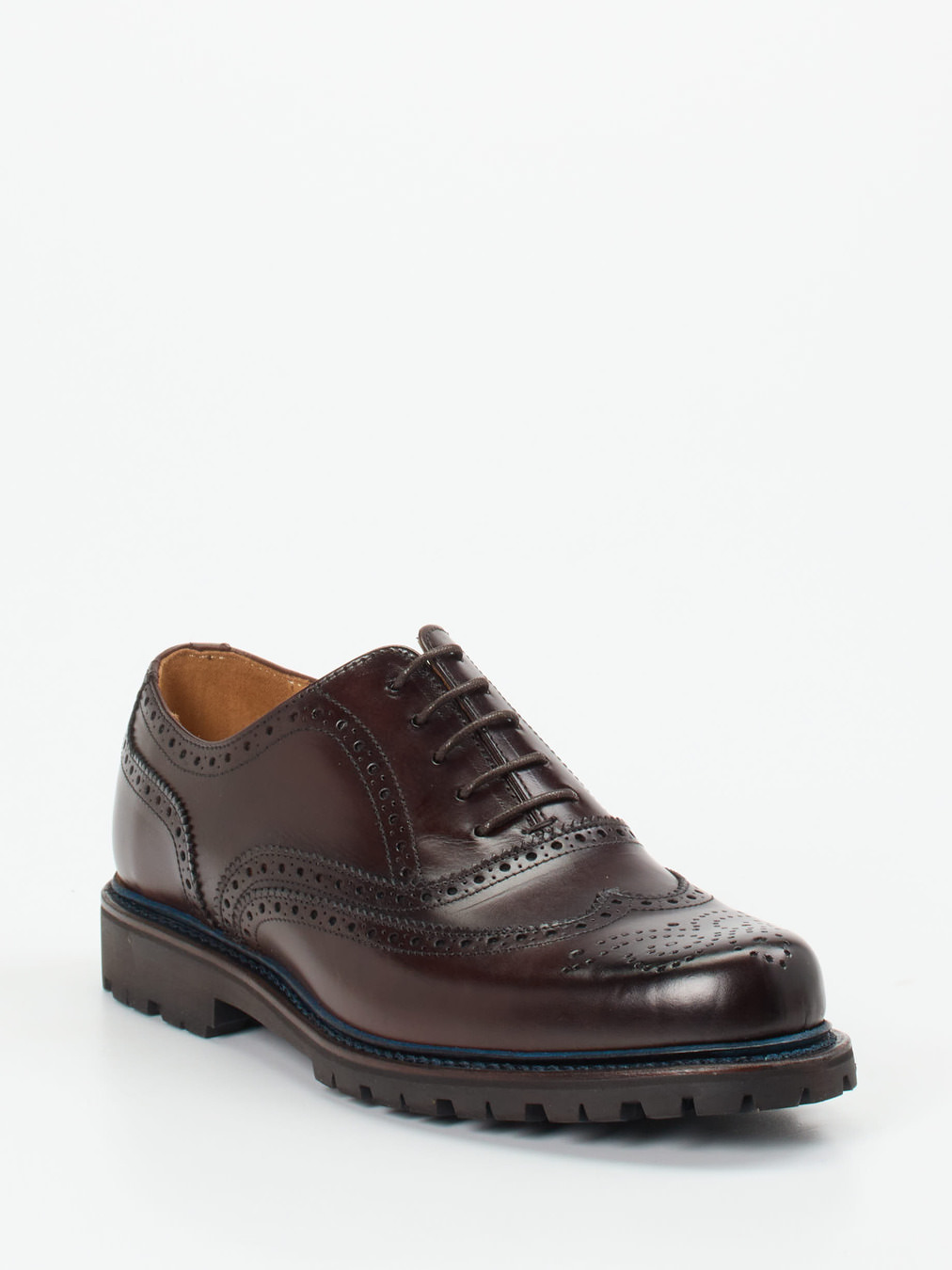 Ralph Harrison – Brogues aus Kalbleder Dunkelbraun