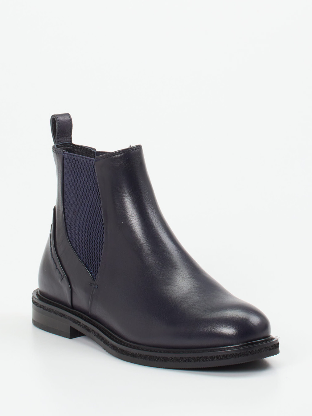 Maripé – Chelsea Boots aus Kalbleder in Dunkelblau