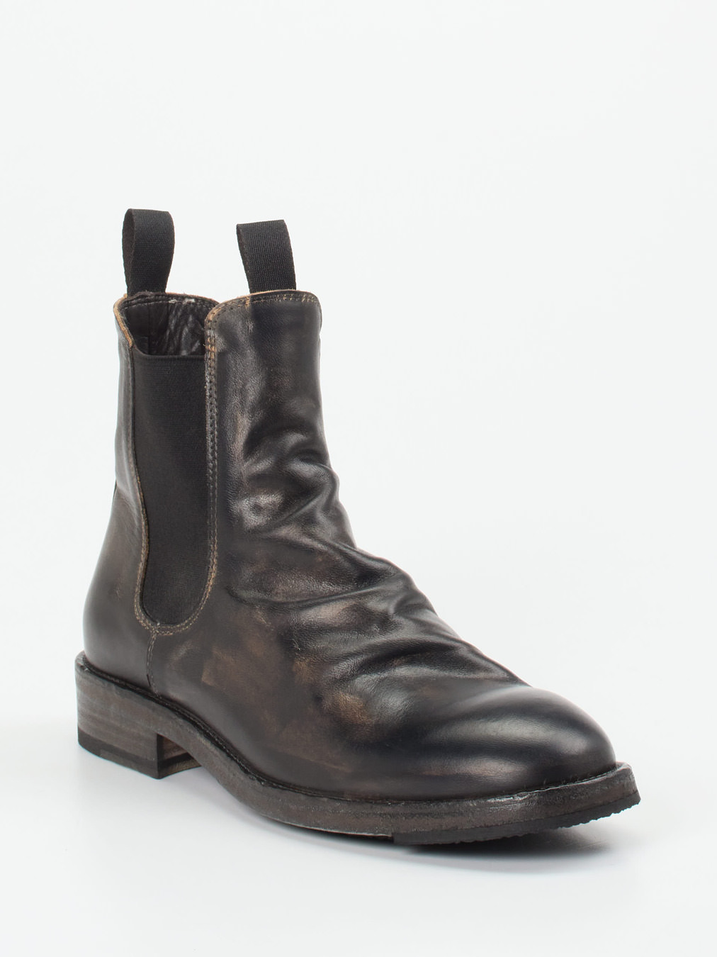 Shoto – Chelsea Boots aus Pferdeleder Dunkelbraun