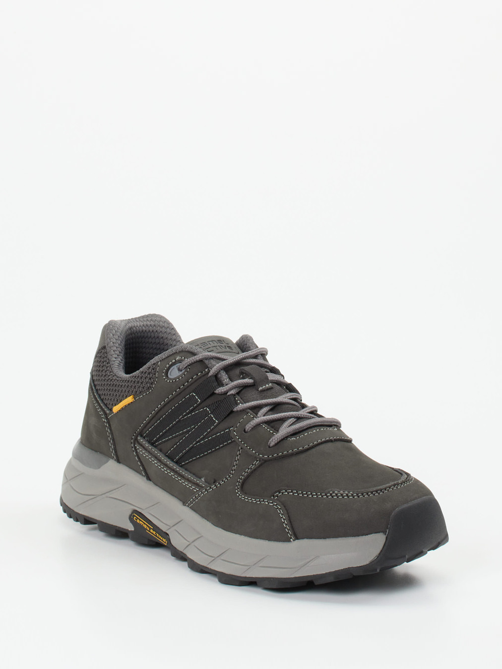 Camel Active – Outdoor-Sneaker aus Nubukleder grau