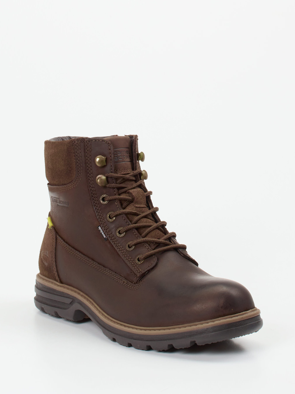 Camel Active – Outdoor-Boots aus Fettleder braun