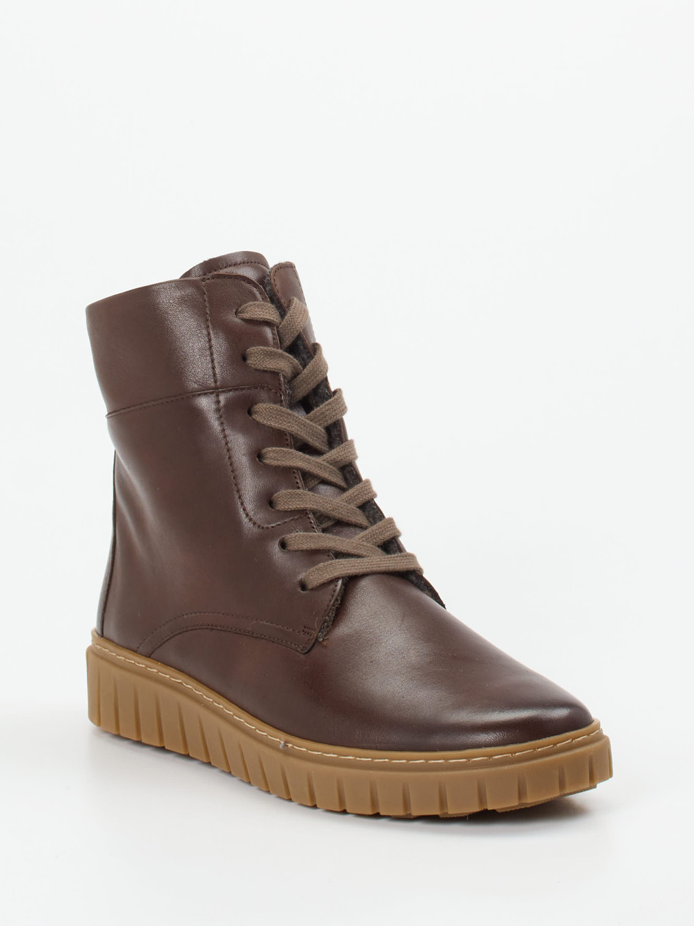 Semler – Schnürboots aus Kalbleder dunkelbraun