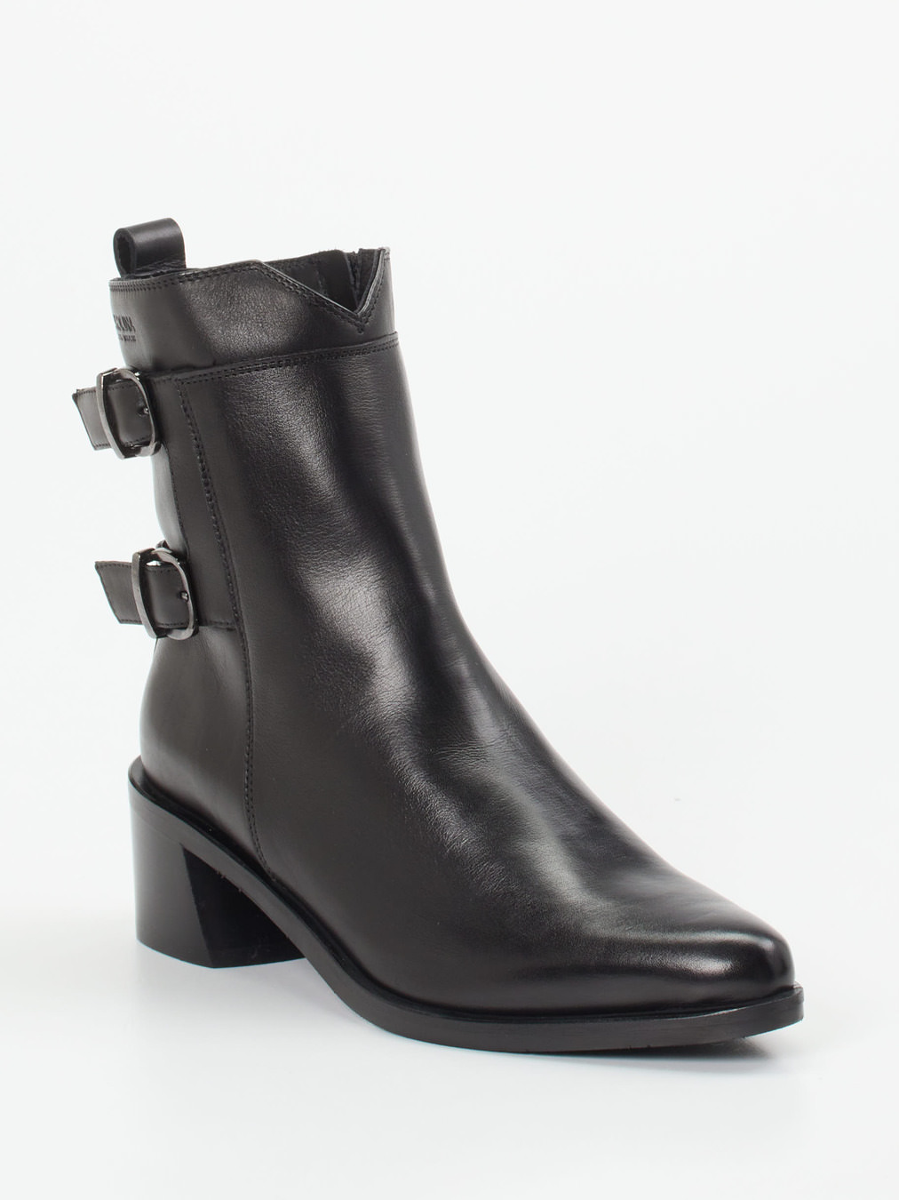Donna Carolina – Stiefeletten aus Kalbleder Schwarz