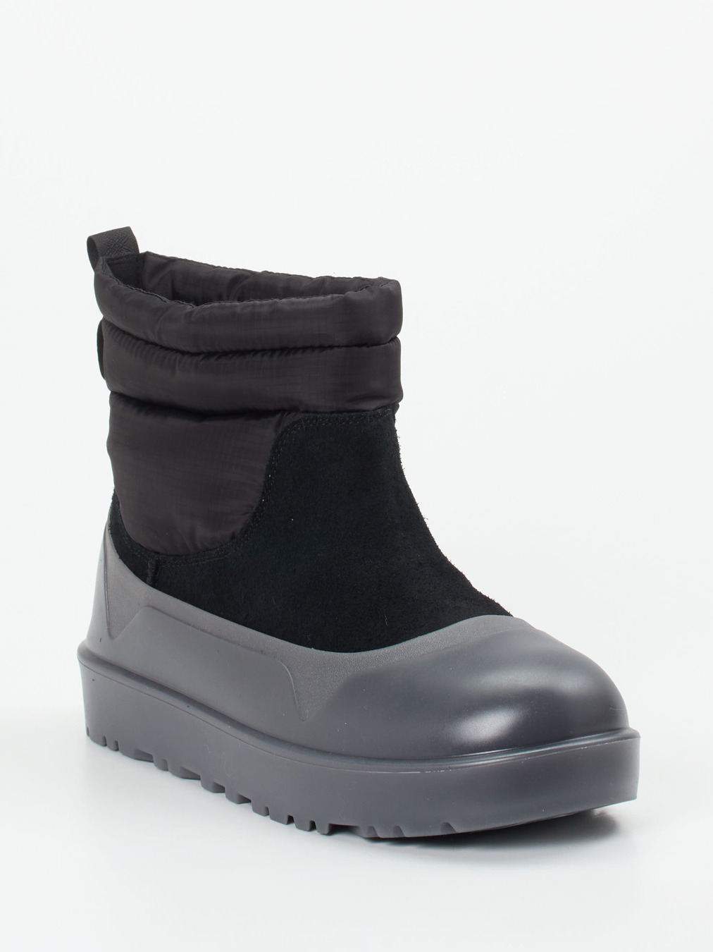 UGG – Stiefeletten aus Veloursleder und Nylon Schwarz