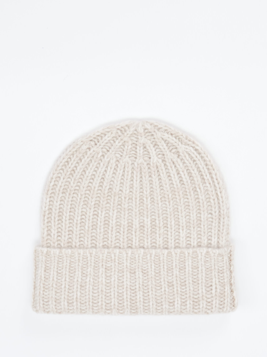 HURRAY – Strickmütze aus Kaschmir in Beige