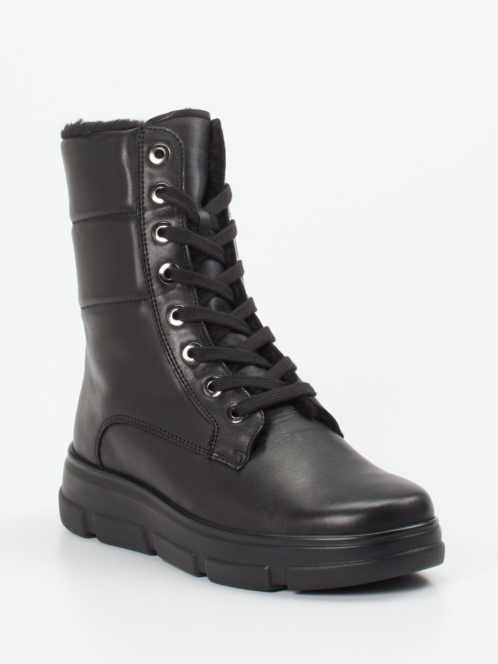 Semler – Stiefelette aus Kalbleder schwarz