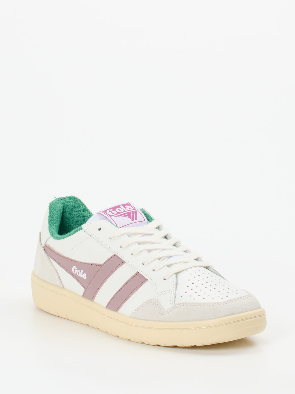 Gola – Retro-Sneaker aus Leder in Off-White