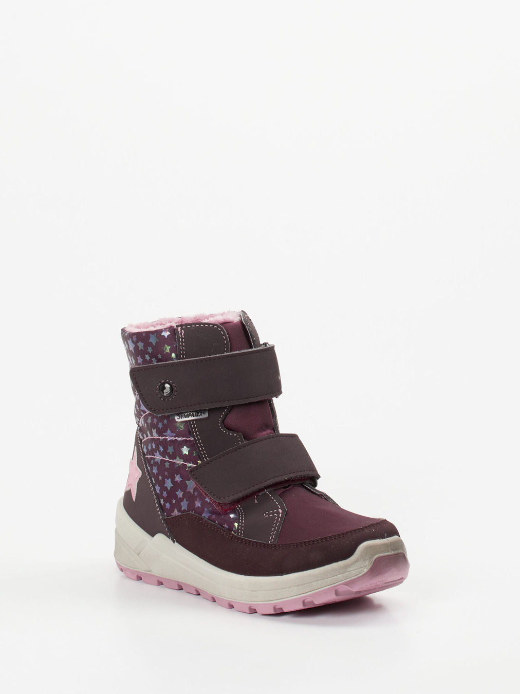 Ricosta – Winterstiefel aus Synthetik in Pflaume