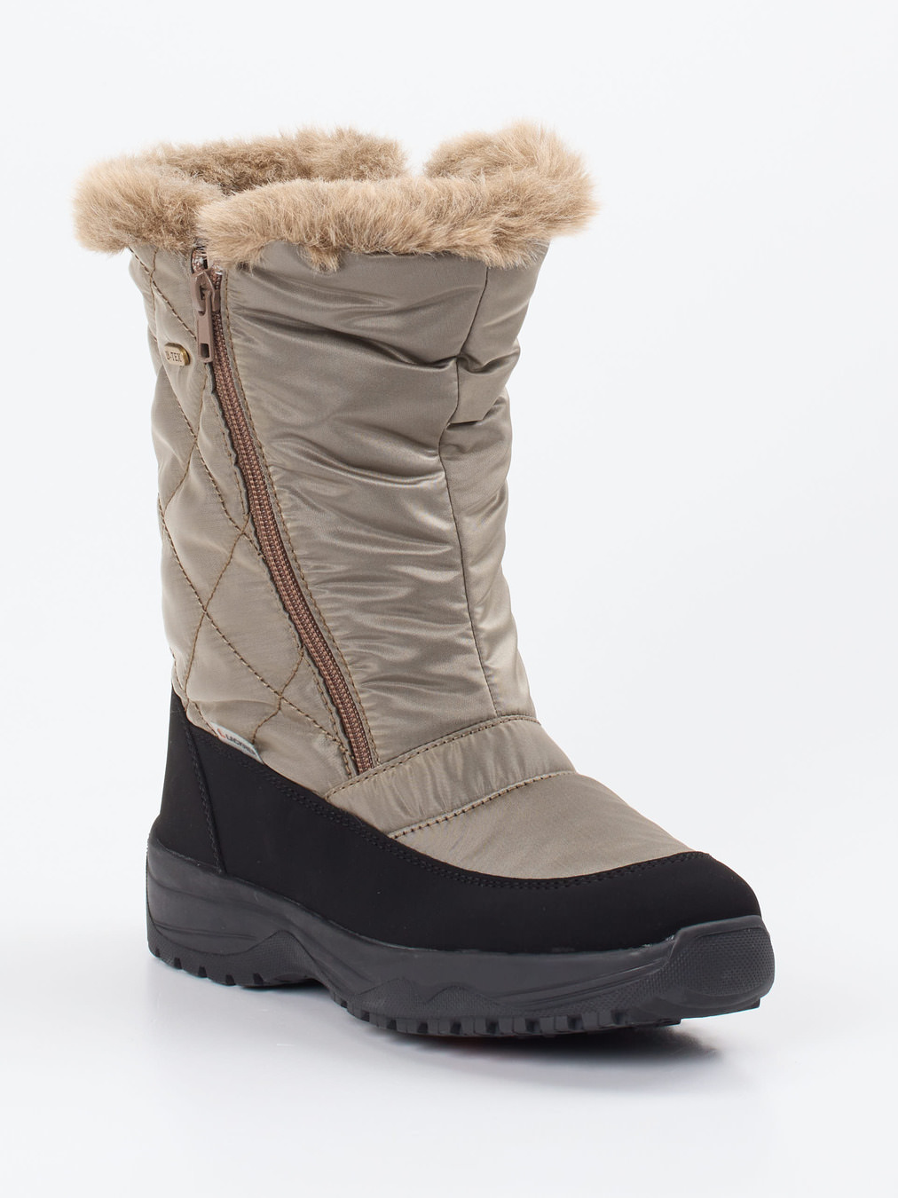 Lackner – Winterstiefel aus Nylon in Taupe