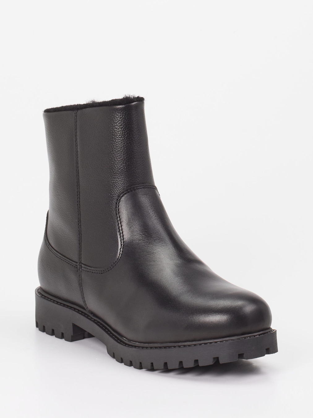 Ralph Harrison Country – Stiefeletten aus Fettleder Schwarz