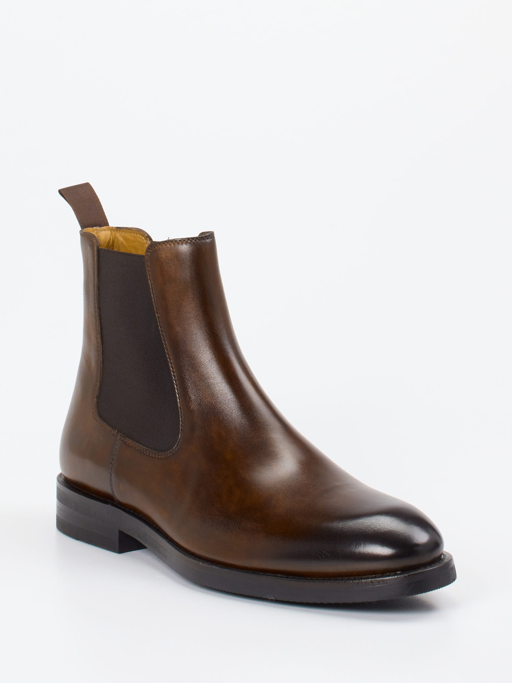 Magnanni – Chelsea Boots aus Kalbleder Dunkelbraun