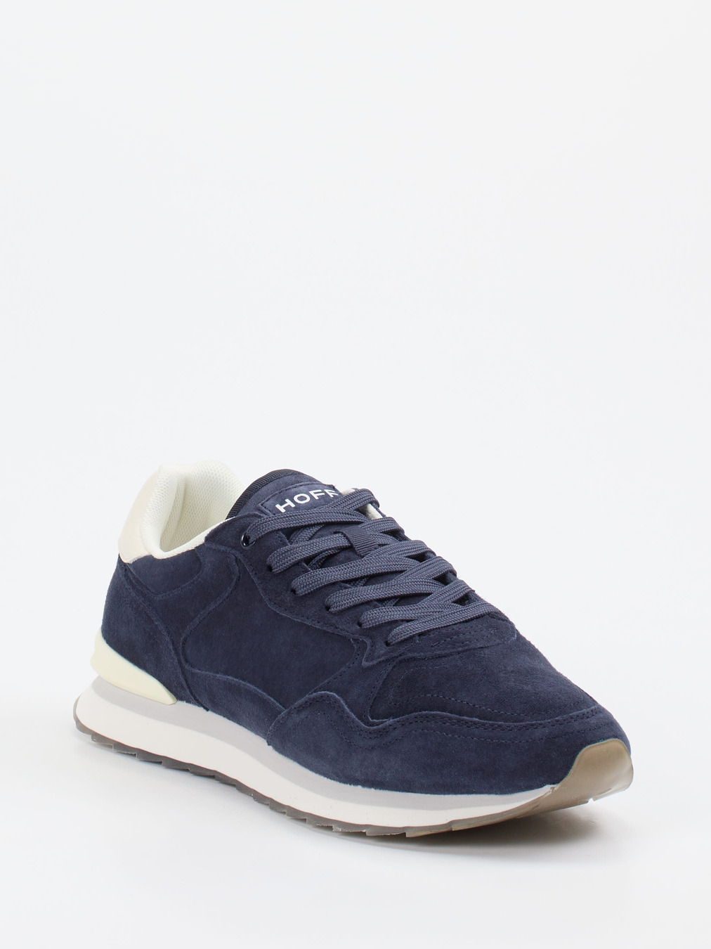 THE HOFF BRAND – Sneaker aus Kalbleder Marineblau