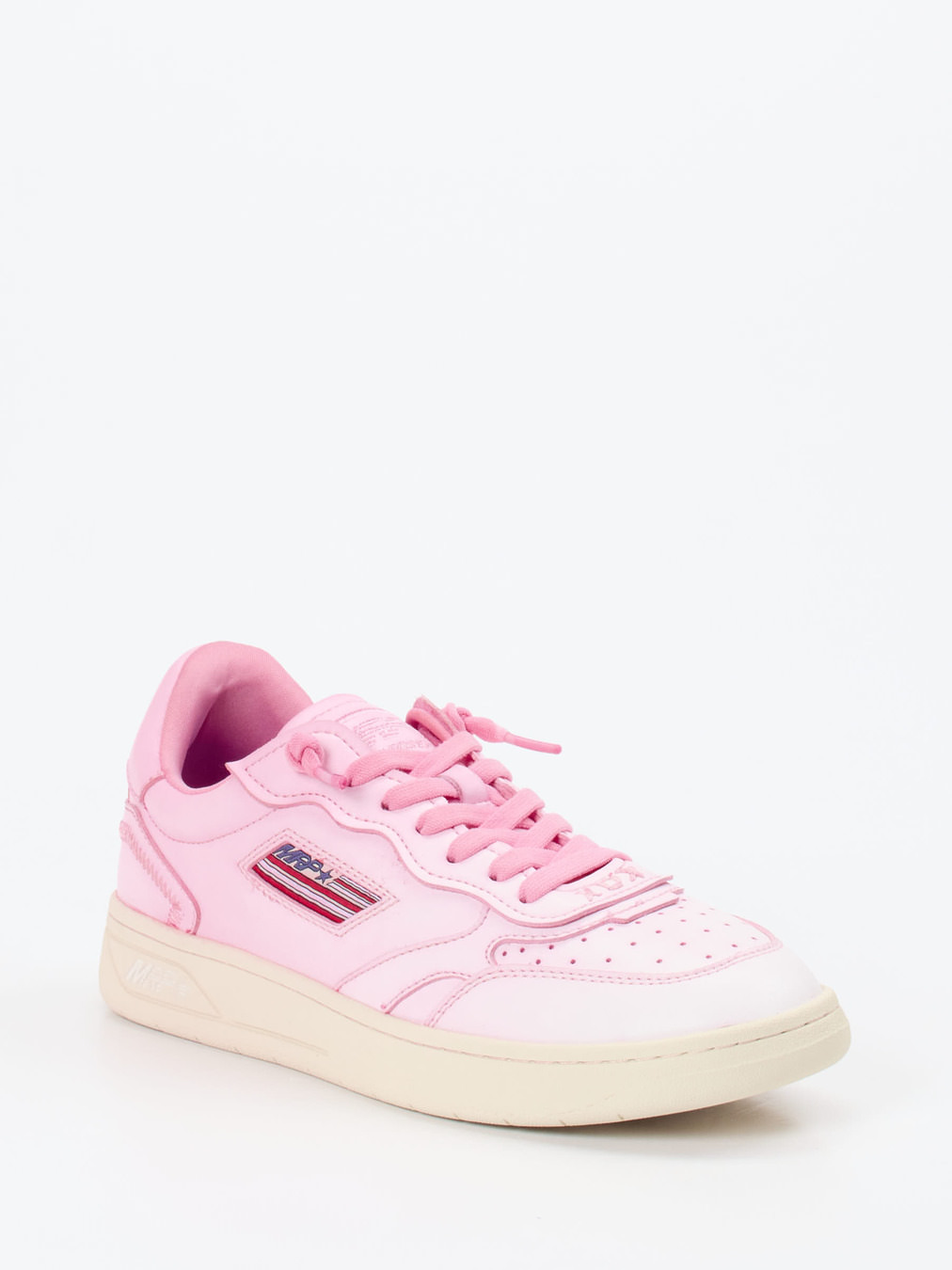 MRP – Sneaker aus Kalbleder in Pastellrosa