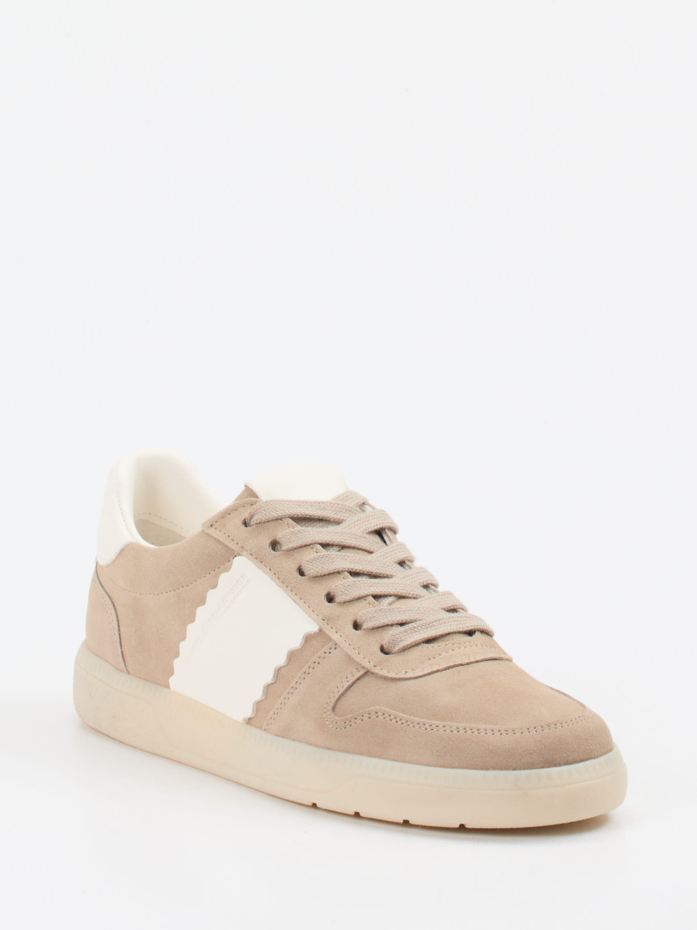 Kennel & Schmenger – Sneaker aus Veloursleder Beige